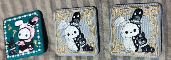 センチメンタルサーカス 追憶兎シリーズ 刺繍バッジ