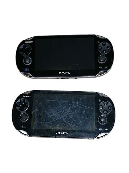 SONY PS Vita PlayStation Vita PCH-1000 2点セット ジャンク プレイステーション ヴィータ VITA