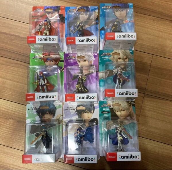 amiibo アミーボ ファイアーエムブレム 9体セット