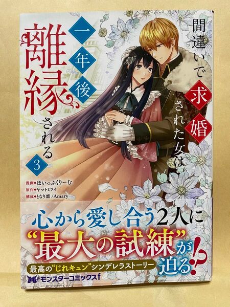 間違いで求婚された女は一年後離縁される 3 (モンスターコミックスf) ほいっぷくりーむ/漫画 ヤマトミライ/原作