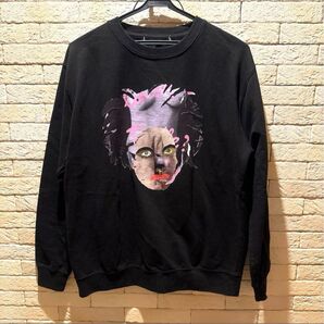 The old curiosity shop Face Print スウェット トレーナー 古着