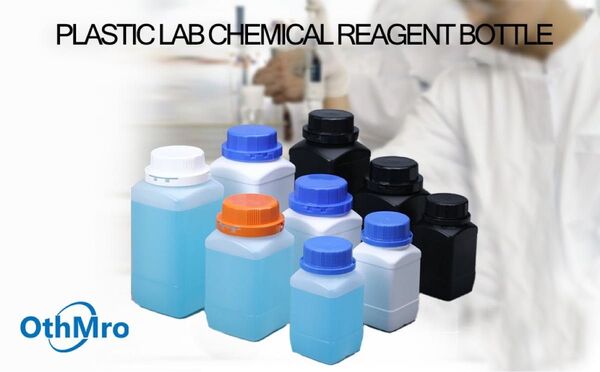 プラスチック小分けボトル 乳白色 四角い瓶 固体用空ボトル粉末種子粒状物実験室