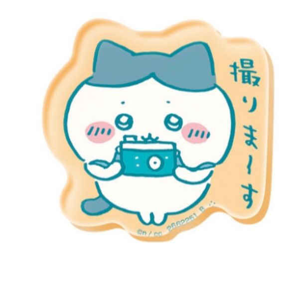 ちいかわ キャラマグネッツ ハチワレ撮りま〜す