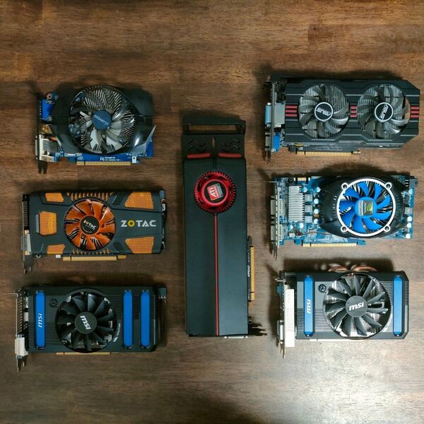 グラフィックボード7点まとめて グラボ GPU グラフィックボード グラフィックカード