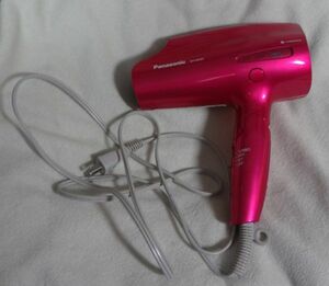 ◆ヘアドライヤー◆パナソニック(Panasonic・National・松下電器)　ナノイー EH-NA93 メタリックピンク　(中古)