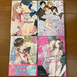 TL 4冊セット ひざまずいて、舐めないで 彼のあつい舌先 ぬれぬれマリッジ 飼い主はエッチな義弟サマ!? 溺愛ストーカー
