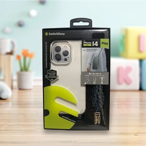 【Phone14 Pro 6.1インチ】耐衝撃ケース ※ストラップ付 ②