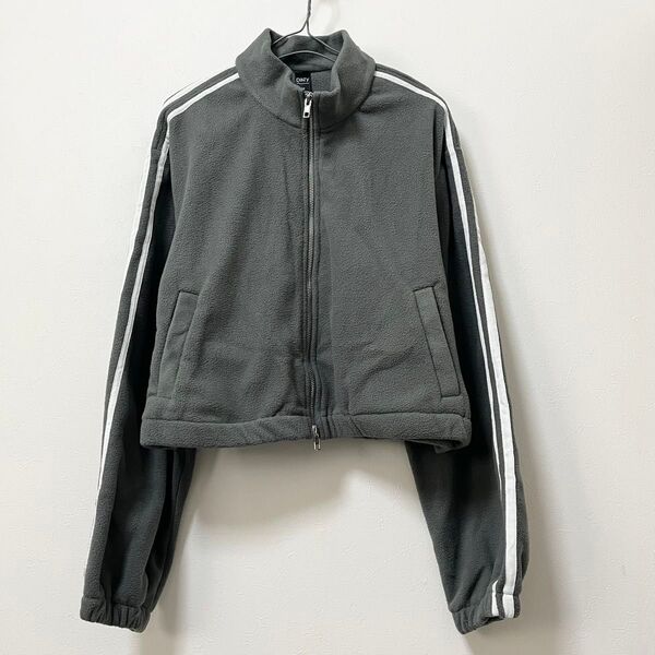 新品 SHEIN ジップアップ フリース トップス dazyスポーティー シーイン トラックジャケット