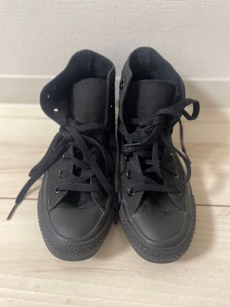コンバース ハイカット ブラックモノクローム CONVERSE