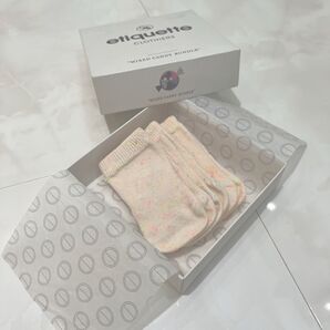 ETIQUETTE CLOTHIERS (エチケットクロージャーズ)ベビーソックス(3足入り)