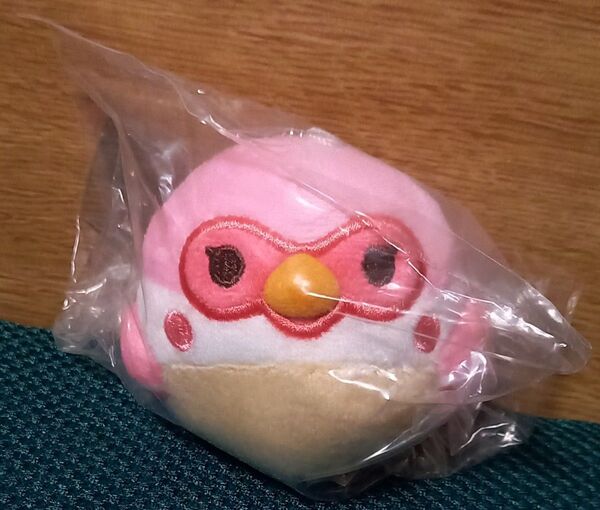 すずめのちゅん おいしくなりたいことりたち マスコットぬいぐるみ ボールチェーン付き サクラちゅん さかいだちひろ ガチャ