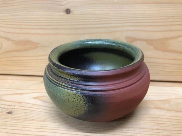 ◆新品◆常滑焼/緑釉/建水*茶殻捨て/1点◆煎茶道具/茶道具◆未使用/当店在庫品/定価から値下げ/商品説明をご覧下さい◆