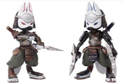 電脳大工 忍者狐 2種セット 苦無 手裏剣 狐獣人×忍 so-ta デフォルメ ガチャ フィギュア
