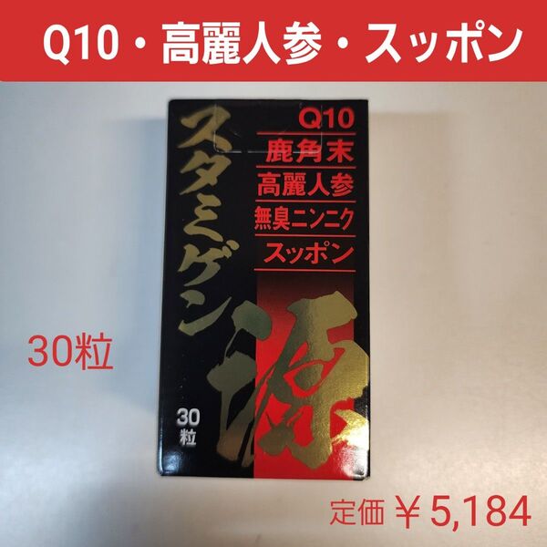 スタミゲン 1日1粒 30粒入り 疲労回復・冷え症・免疫力 栄養補助食品