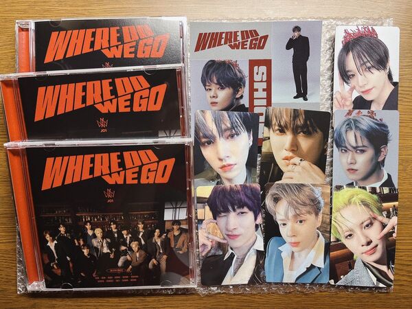 JO1 WHERE DO WE GO トレカセット