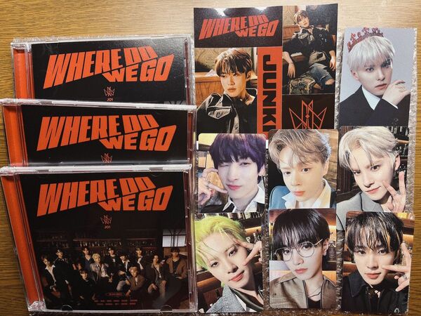JO1 WHERE DO WE GO トレカセット