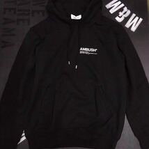 送料無料 SIZE 1 AMBUSH JERSEY HOODIE BLACK アンブッシュ パーカー ジャージ フーディー ブラック_画像1