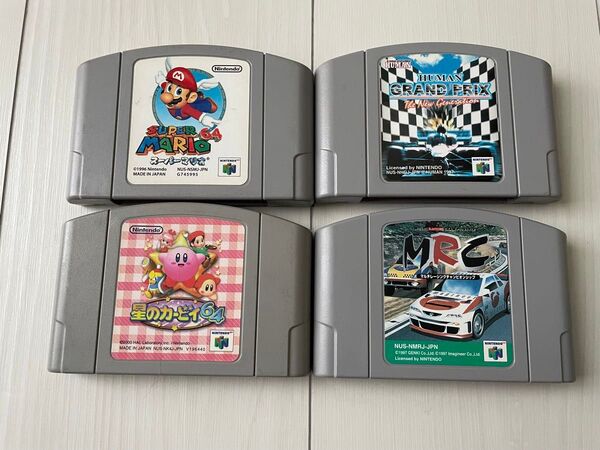 【文章必読】 N64 ソフト4点セット