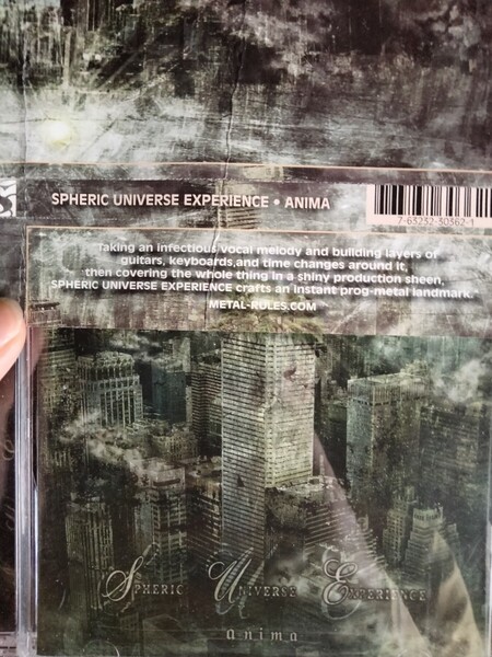 Spheric Univers Experience Anima メタル プログレ プログメタル HM アニマ