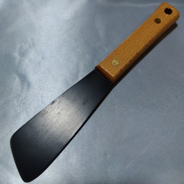 ◆黒千手◆幅45mm フッ素焼付加工 改修 ハガネ製 コーキングヘラ シーリング
