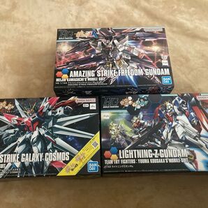 ビルドHGまとめ売りアメイジングストライクフリーダム ライトニングZ ビルドストライクギャラクシーコスモス