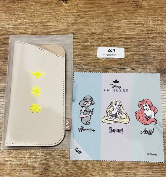 Zoff ゾフ ディズニープリンセス メガネケース