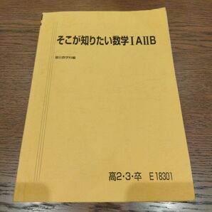 駿台 小林隆章先生の講座テキスト そこが知りたい数学