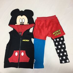ベビードール ミッキー なりきりセットアップ 90サイズ