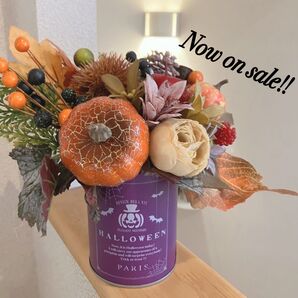 〜フラワーアレンジメント〜★大人可愛いハロウィンアレンジメント!No.2★※お値引きしました!