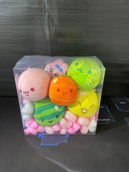 【値下げ中】スイカゲーム ぬいぐるみ詰め合わせ+おぱんちゅうさぎ付き