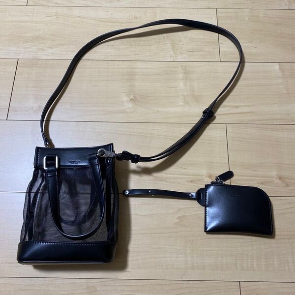 MOUSSY ショルダーバッグ ブラック系