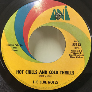 ★即決 Blue Notes / Never Gonna Leave You - Hot Chills and Cold Thrills 45/7 