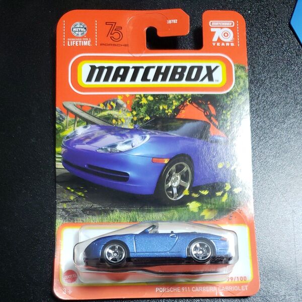 マッチボックス PORSCHE 911 CARRERA CABRIOLET