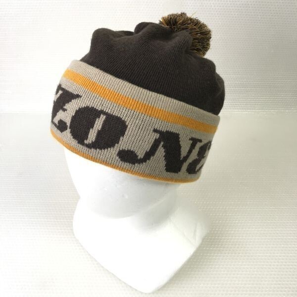 Made in Japan★Ripzone/リップゾーン★ニット帽【サイズフリー/茶/Brown】knit/hat/cap◆BG910