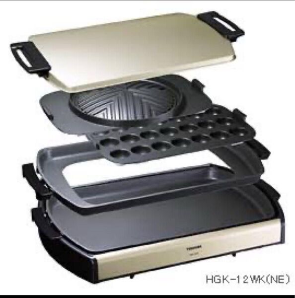 東芝 TOSHIBA ホットプレートHGK-12WK