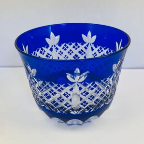 未使用 伝統工芸グラス ガラス工芸 切子