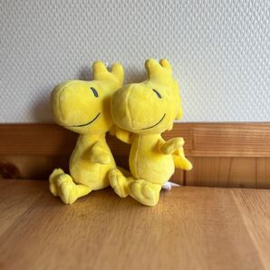 ウッドストック 2個セット 約20cm ぬいぐるみ スヌーピー SNOOPY まとめて