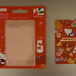台湾 HELLO KITTY 50th Anniversary ヨウヨウカード 悠遊カード