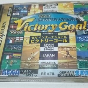 箱割れ セガサターン ゼガ インターナショナルビクトリーゴール