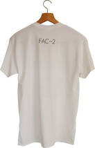 【新品】Factory Fac-2 Tシャツ Lサイズ Wht ポストパンク ギターポップ マンチェ Joy Division 80s 90s ピーターサヴィル Peter Saville_画像2