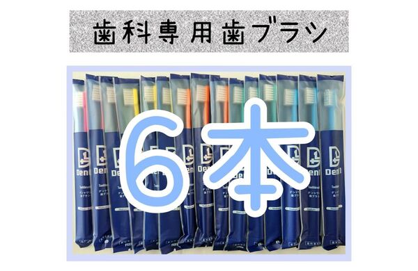 歯科医院専用歯ブラシ6本