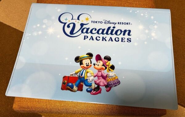 東京ディズニーリゾート バケーションパッケージ クリアファイル