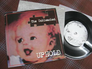 e#2691◆EP◆ Up Hold 【 The Unbleached 】　TAT ／ Curves ／ Bosom ／ Acting　Hardcore　Slam Records　SL-009