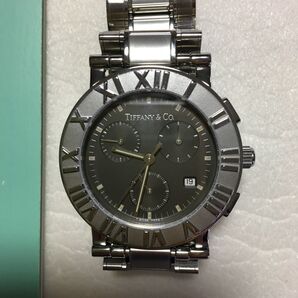 ティファニー ・アトラス腕時計の上級機種 購入時証明とメンテの証明書有り