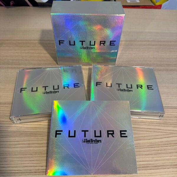 三代目J Soul Brothers『FUTURE』 AL3枚組+Blu-ray4枚組 初回限定盤フォトブック付