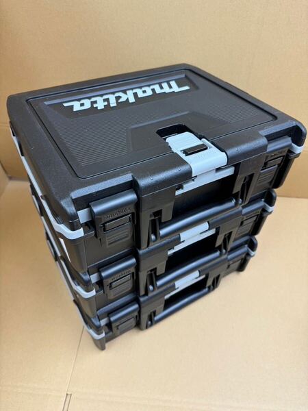 3個セット 最新型 マキタ TD173 ケース 18V インパクトドライバー バッテリー 充電器 など収納可能 makita ツールボックス 箱 141T84-0 ②