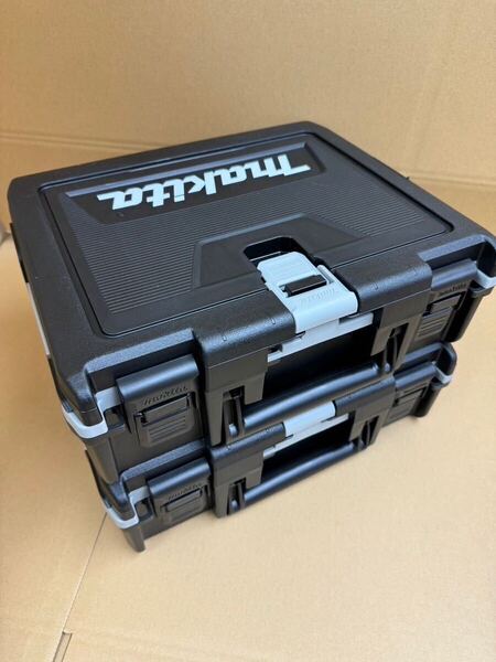 2個セット 最新型 マキタ TD173 ケース 18V インパクトドライバー バッテリー 充電器 など収納可能 makita ツールボックス 箱 141T84-0 ⑤