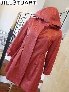 3.5 десять тысяч прекрасный товар JILLSTUART( Jill Stuart ) Jill Stuart красный красный весеннее пальто S