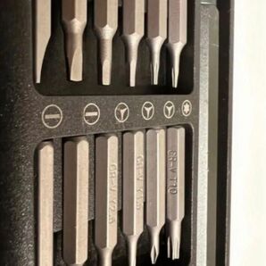 精密ドライバーセット 24in1特殊ドライバー 磁石付き ペン型 小型 差し替え式 収納ケース付き スマホ修理