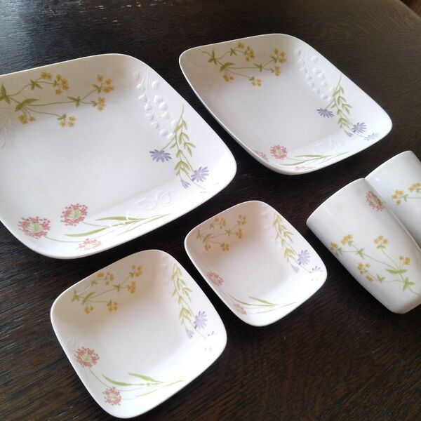 新品未使用 前畑陶器 エミリオロバ ペア食器セット